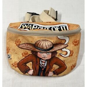Mary Engelbreit Snap Out Of It Waist Bag Fanny Pack Home Works 1990s Made in USA